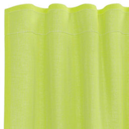 Berkfield Voile Curtains With Rod Pockets 2 Pcs Apple Green - thumbnail 5