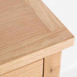 London Oak 2 Over 3 Chest Of Drawers Fully Assembled - By Roseland Furniture - thumbnail 9