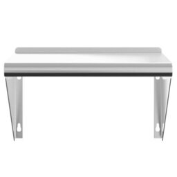 Berkfield Wall Shelf 50X30X31 Cm Silver Stainless Steel - thumbnail 5