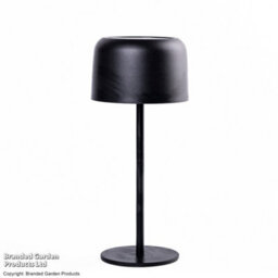 Garden Gear Solar Metal Table Touch Led Lamp, Waterproof, Usb & Solar Powered, Cordless Outdoor & Indoor Light (Black X2) - thumbnail 4