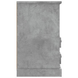 Berkfield Bedside Cabinet Concrete Grey 43X36X60 Cm - thumbnail 8