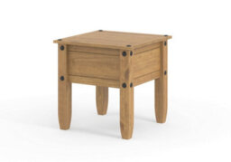 Core Products Corona Lamp Table Antique Wax Finish H54.9Cm X W53.8Cm X D53.8Cm - thumbnail 1
