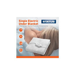 Status Single Electric Blanket - 40W 3 Heat Setting Electric Under Blanket - Seb1Pkb - thumbnail 3