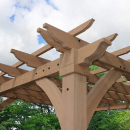 Yardistry Direct UK Meridian Pergola 12Ft X 12Ft (3.7M X 3.7M) - thumbnail 3
