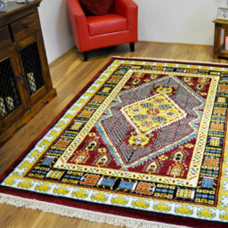 Bravich Stunning Red Arta Persian Rug - Dakota Collection - thumbnail 1