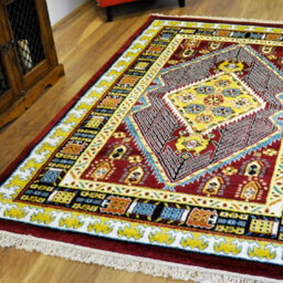Bravich Stunning Red Arta Persian Rug - Dakota Collection - thumbnail 2