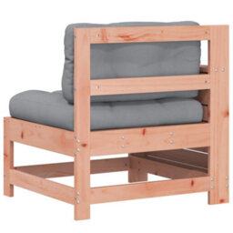 Walplus Outdoor Indoor Garden Armrest Sofa With Cushiona For Patio Balcony Poolside Furniture Solid Wood Douglas - thumbnail 5