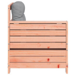 Walplus Outdoor Indoor Garden Armrest Sofa With Cushiona For Patio Balcony Poolside Furniture Solid Wood Douglas - thumbnail 4