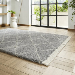 Think Rug Boho 5413 Grey Rug-120Cm X 170Cm - thumbnail 3