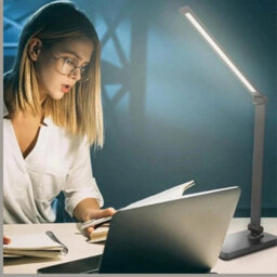 Led Desk Lamp Black Usb Dimmable Touch Control Table Lamp - thumbnail 6