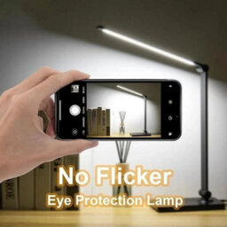 Led Desk Lamp Black Usb Dimmable Touch Control Table Lamp - thumbnail 4