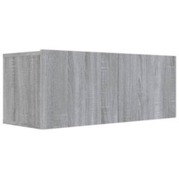 Berkfield 6 Piece Tv Cabinet Set Grey Sonoma Engineered Wood - thumbnail 6