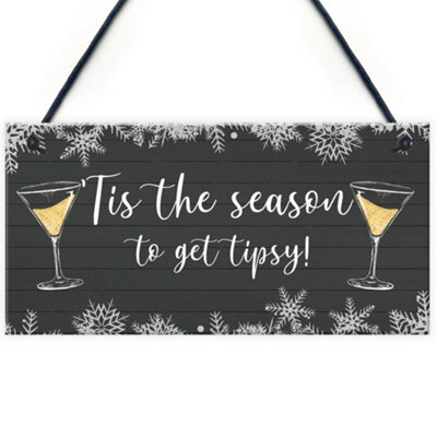 Red Ocean Home Bar Signs And Plaques Novelty Christmas Bar Sign Pub Man Cave Gift - image 1