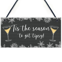 Red Ocean Home Bar Signs And Plaques Novelty Christmas Bar Sign Pub Man Cave Gift - thumbnail 1