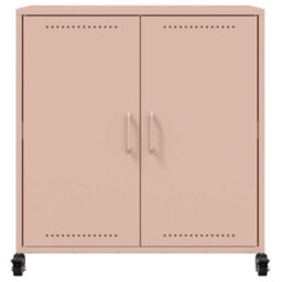 Berkfield Sideboard Pink 68.5X39X72 Cm Steel - thumbnail 6
