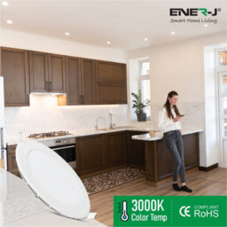 Ener-J 3W Recessed Round Led Mini Panel 85mm Diameter Hole Size 70mm 3000K - thumbnail 6
