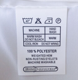 Euroshowers Antibacterial Polyester Shower Curtain 213X213Cm - thumbnail 4