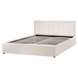 Beliani Ottoman Bed Boucle Montlaur 160 X 200 Cm (Eu King Size) Beige - thumbnail 7
