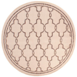 Natural Outdoor Rug, Geometric Stain-Resistant Rug For Patio Decks Garden Balcony, Modern Outdoor Area Rug-160Cm (Circle) - thumbnail 4