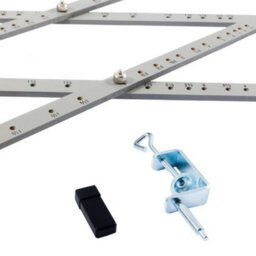 Jakar Wooden Pantograph 45Cm Kiln Dried Wood Grey Finish With Metal Table Clamp Spare Leads And Instruction Leaflet 3811 - thumbnail 3