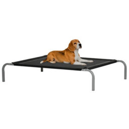 Pawhut Cooling Pet Bed Elevated Dog Bed With Non-Slip Pads For Large Medium Dogs - thumbnail 2