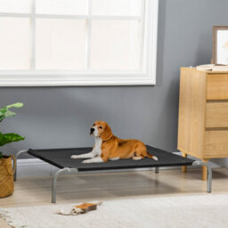 Pawhut Cooling Pet Bed Elevated Dog Bed With Non-Slip Pads For Large Medium Dogs - thumbnail 1