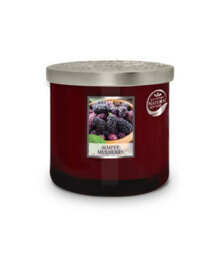 Heart and Home Heart & Home Simply Mulberry Twin Wick Ellipse Soy Candle - 40 Hours Burn - thumbnail 3