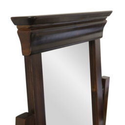 The Furniture Market French Hardwood Dressing Table Mirror - H 600mm X W 600mm X D 160mm - thumbnail 3