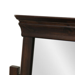 The Furniture Market French Hardwood Dressing Table Mirror - H 600mm X W 600mm X D 160mm - thumbnail 6