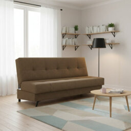 Enduro Xiii Sofa Modern Upholstered Living Room Sofa Comfortable And Stylish Available In Multiple Colors Beige Melange - thumbnail 1