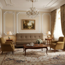 Enduro Xiii Sofa Modern Upholstered Living Room Sofa Comfortable And Stylish Available In Multiple Colors Beige Melange - thumbnail 2
