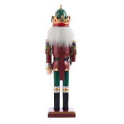 Living And Home Nutcracker Soldier Figurine Christmas Decoration Xmas Ornament H 30 Cm - thumbnail 5