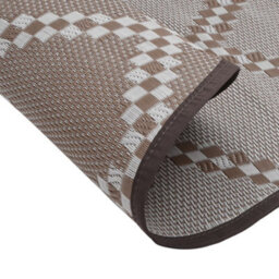 Walplus Outdoor Carpet Rugs For Garden Patios  Brown 120 Cm Pp - thumbnail 4