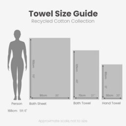 Allure Bath Fashions Multicoloured Recycled Cotton Tasselled Bath Towels - Set Of 2 - thumbnail 8