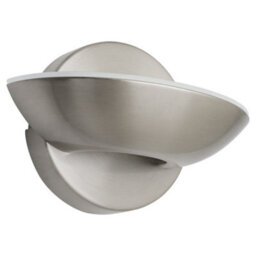 Long Life Lamps Company 9W Led Wall Light Brushed Chrome Opal Diffuser Cool White 6000K H3038 - thumbnail 3
