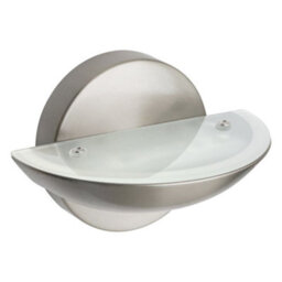 Long Life Lamps Company 9W Led Wall Light Brushed Chrome Opal Diffuser Cool White 6000K H3038 - thumbnail 5