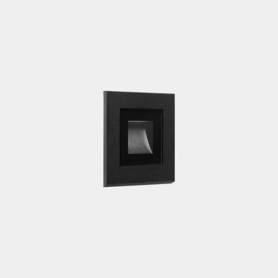 Luminosa Lighting Luminosa Click Outdoor Recessed Wall Lamp Black Led 1.4W 3000K Ip65 On-Off - image 1