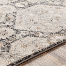Livabliss Indigo-Vintage Black Grey Beige Traditional Boho Living Dining Bedroom Rug 130 X 170 Cm Easy Care, Non Shedding - thumbnail 3