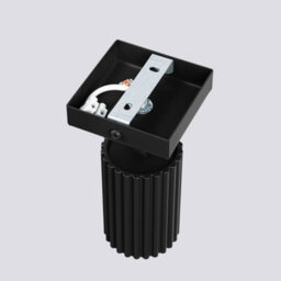 Luminosa Lighting Luminosa Karbon Minimalist Single Wall Spotlight Black - thumbnail 4