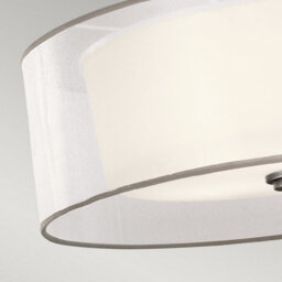 Luminosa Lighting Elstead Lacey 4 Light Large Pendant, Antique Pewter, E27 - thumbnail 4