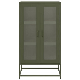 Walplus Highboard Olive Green 68X39X123 Cm Steel - thumbnail 5