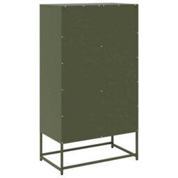 Walplus Highboard Olive Green 68X39X123 Cm Steel - thumbnail 8