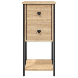 Walplus Bedside Cabinet Sonoma Oak 32X42X70 Cm Engineered Wood - thumbnail 6
