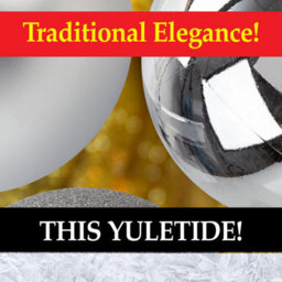 Silver Colour Christmas Baubles Pack Of 3- 12Cm - thumbnail 7