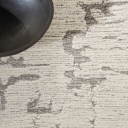 Grey Abstract Handmade Luxurious Modern Wool Rug Easy To Clean Rug For Living Room And Bedroom-259Cm X 351Cm - thumbnail 4