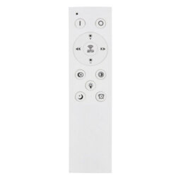 Luminosa Lighting Luminosa Alwina Integrated Led Semi Flush Ceiling Light White Matt Led Dimmable 2700-6000K Remote Control Timer - thumbnail 8