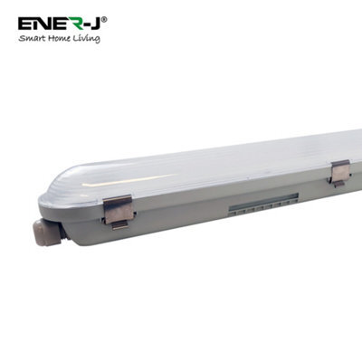 Ener-J Power And Cct Selectable Waterproof Led Batten Light 1.5 Metre 50W 120 Lumens Pack Of 6 - image 1