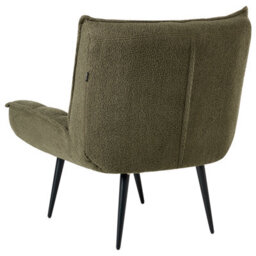 Beliani Armchair Alvesta Boucle Dark Green - thumbnail 7