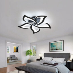 Pheashine Modern Led Ceiling Light, 60W Acrylic Ceiling Light, 6500K Cool White Light, Suitable For Living Rooms - thumbnail 3