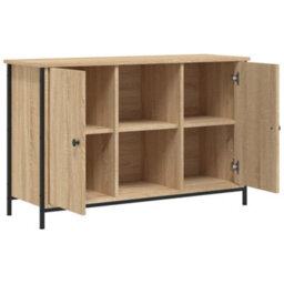 Berkfield Industrial Tv Cabinet Sonoma Oak 100X35X65 Cm Engineered Wood - thumbnail 6